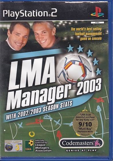 LMA Manager 2003 - PS2 (B Grade) (Genbrug)